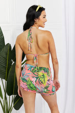 Load image into Gallery viewer, Paradise Awaits Triangle Bikini and Sarong Set
