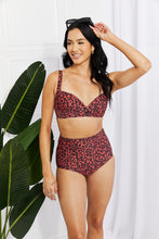 Load image into Gallery viewer, Take A Dip Twist High-Rise Bikini (Ochre)
