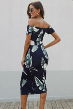 Load image into Gallery viewer, Off-Shoulder Split Dress (Multiple colors!)
