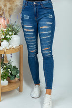 Load image into Gallery viewer, *PRICE-DROP!* Trippin Over You Skinny Jeans
