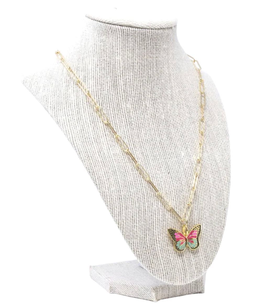 *PRICE-DROP!* Stacey Butterfly Necklace
